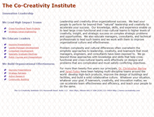 Tablet Screenshot of cocreativity.com